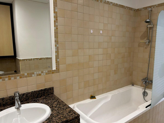Bathroom 3, Stunning Beach front Apt Dubai Eye View JBR Dubai, Dubai