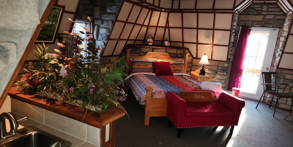 Bedroom 2, Domaine Riviere Sacacomie, Maskinongé