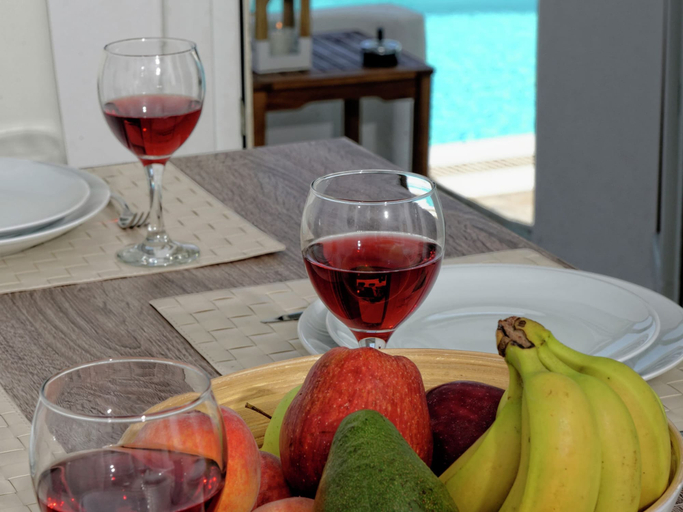 Food & Drinks 5, Villa in Mykonos With Sea View and Pool, South Aegean