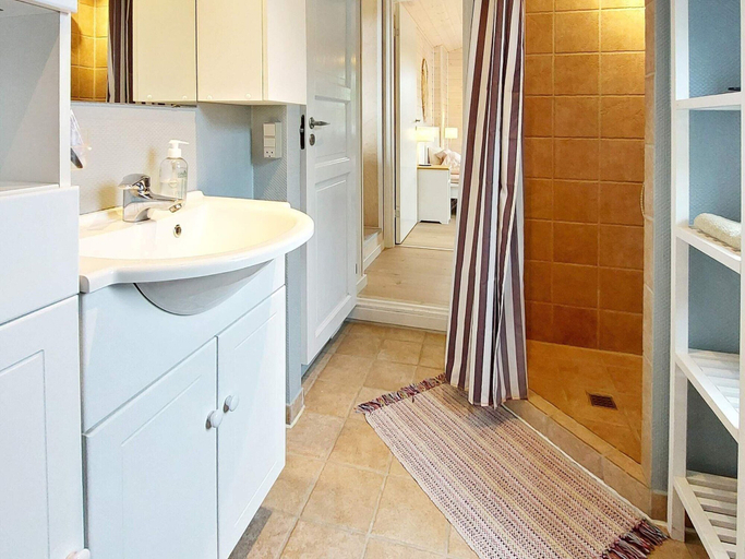 Bathroom, 4 Person Holiday Home in Karrebaeksminde, Næstved