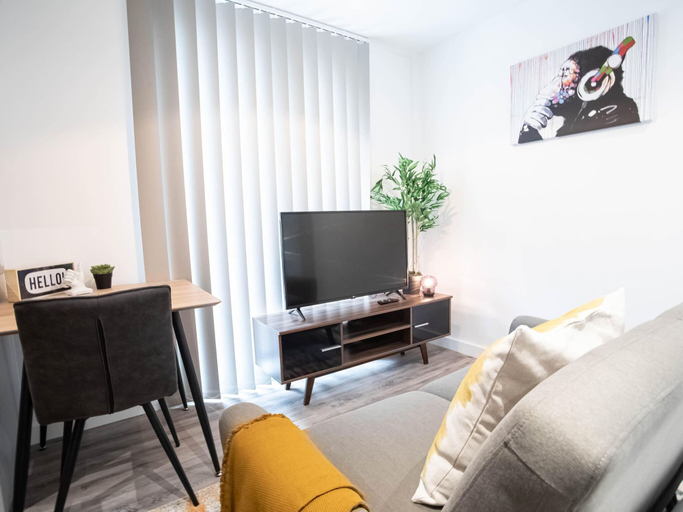 Living area, Kelham Island Studio Apartment by Belvilla, Sheffield