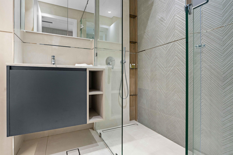 Bathroom, Luxurious Studio in Westwood by Imtiaz - Al Furjan, Dubai