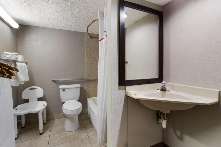 Bathroom 4, Red Roof Inn New Stanton, Westmoreland