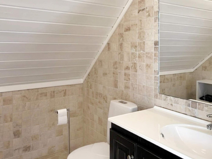 Bathroom 5, 4 Star Holiday Home in Gursken, Sande