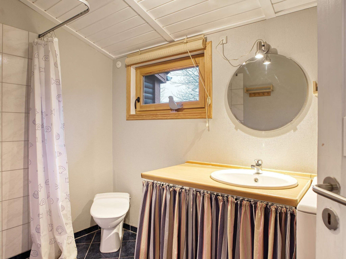 Bathroom, 6 Person Holiday Home in Rodby, Lolland