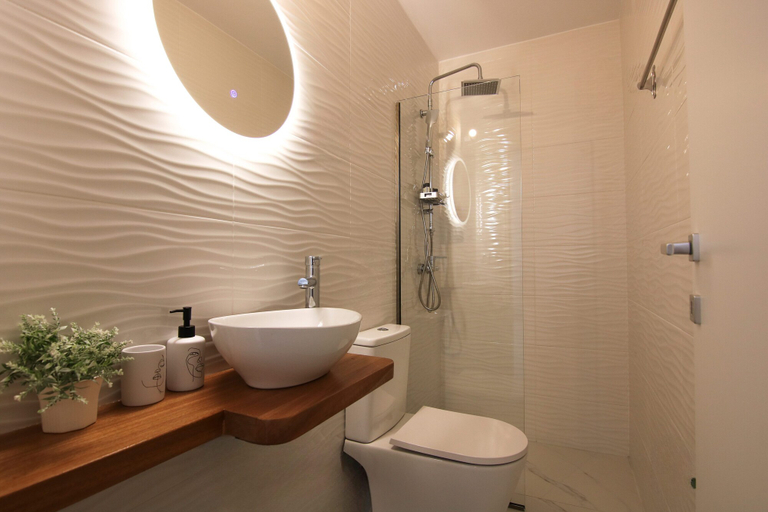 Bathroom, Phaedrus Living: Skiathos Luxury Residences Gri, Thessaly