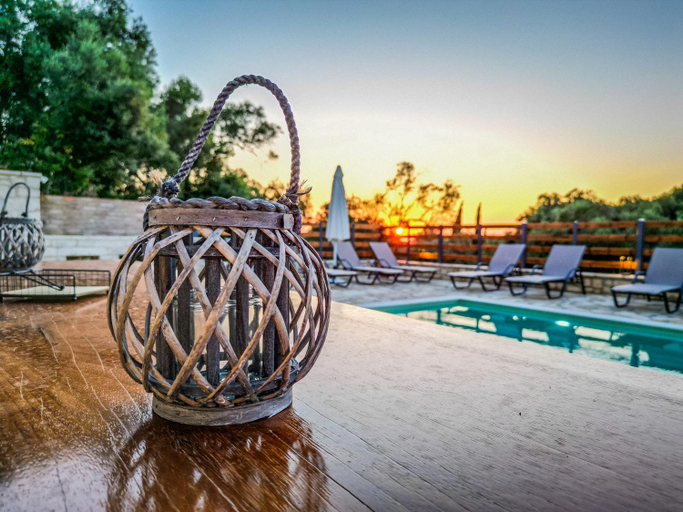 Swimming pool 5, Villa Kostas-NE Corfu with heated salt swimming pool, Ionian Islands