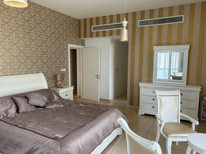 Bedroom 2, Stunning Beach front Apt Dubai Eye View JBR Dubai, Dubai