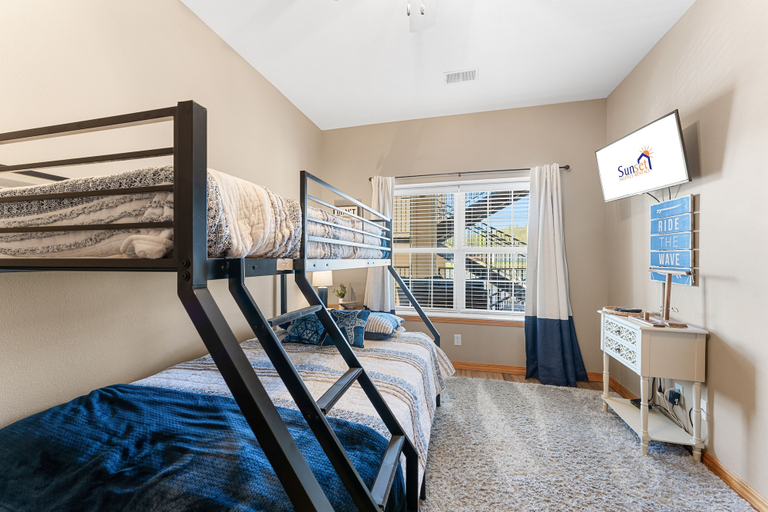 Bedroom 3, The Nest At Point One 3 Bedroom Condo by RedAwning, Stone