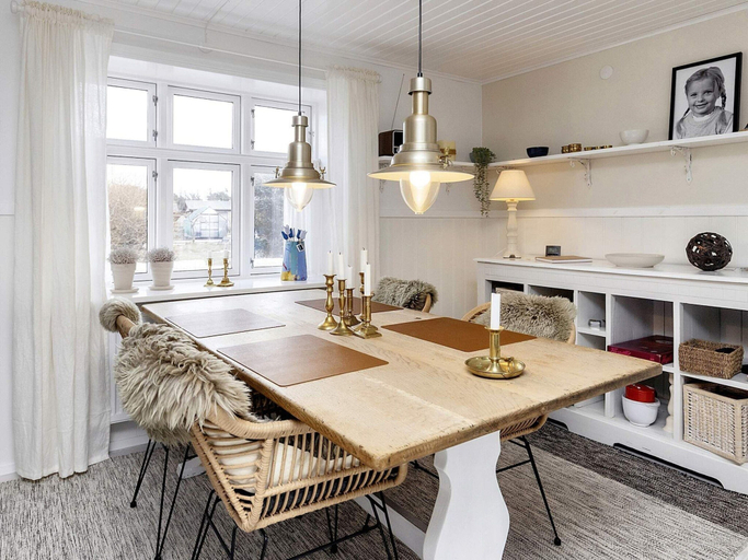 Private kitchen 4, 6 Person Holiday Home in Laeso, Læsø