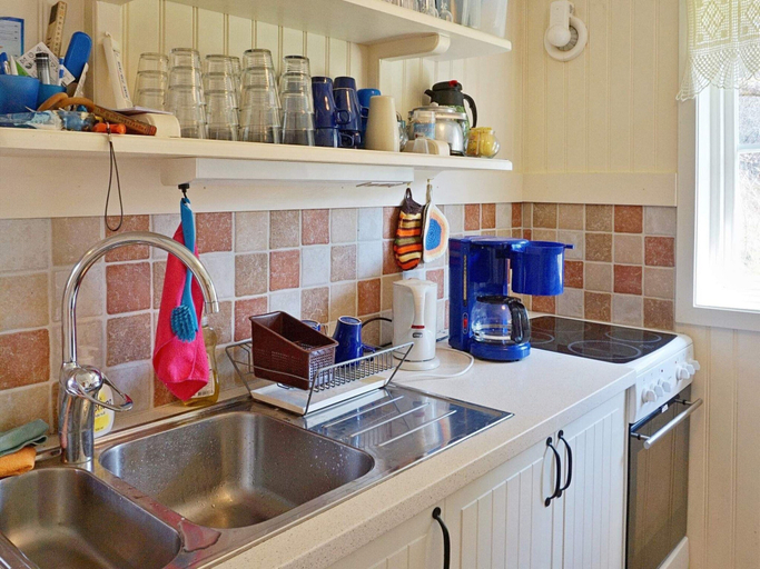 Private kitchen 5, 6 Person Holiday Home in Vaxholm, Vaxholm