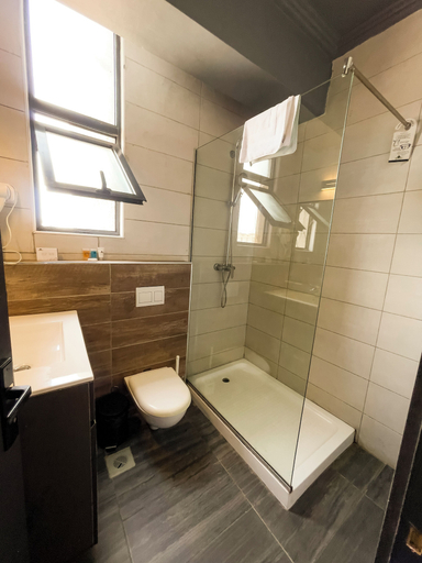 Bathroom 5, The Blowfish Hotel, Eti-Osa