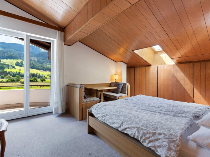 Bedroom 4, Apartment near Center of Predazzo, Trento