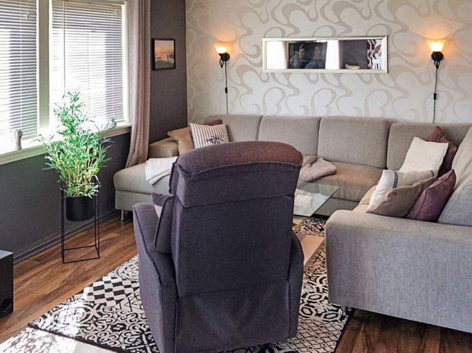 Living area 3, 6 Person Holiday Home in Averoy, Averøy