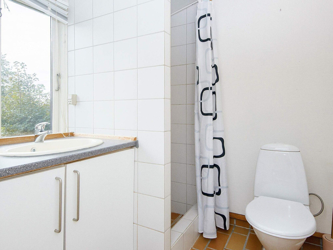 Bathroom, 4 Person Holiday Home in Ega, Århus