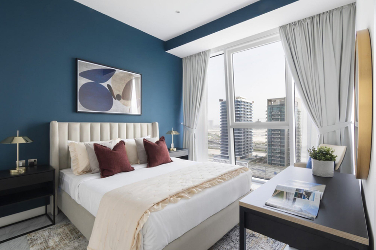 Bedroom 3, Silkhaus Modern Pad With Canal View Business Bay, Dubai