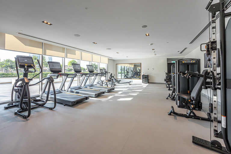 Gym, Stayis - 1 BR Iconic Burj Khalifa View, Dubai