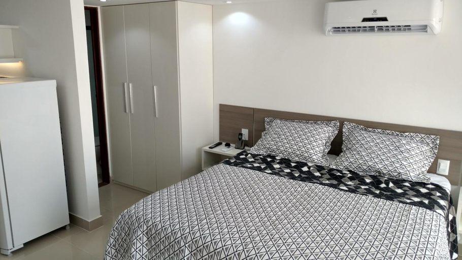 Bedroom 3, Gold Flat - Praia do Cabo Branco, João Pessoa