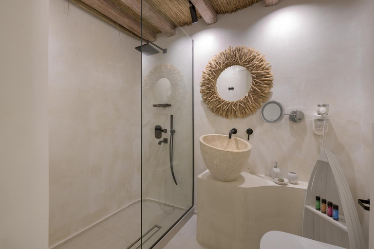 Bathroom 1, Albatross Beach Front Villas, South Aegean