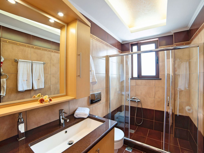 Bathroom 4, 2 Villas Next to Each Other with Pool & Sea View, Crete