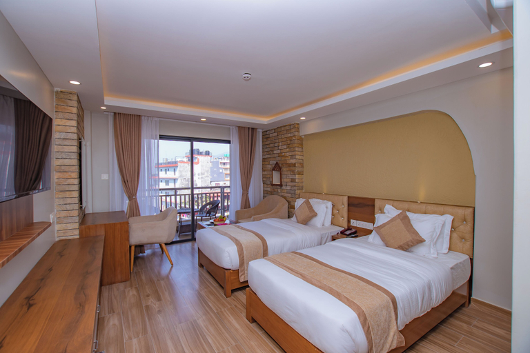 Bedroom 3, Hotel Pokhara Village & SPA, Gandaki