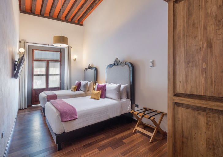 Bedroom 4, Hotel Casa Monarca, San Andrés Cholula
