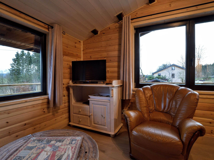 Bedroom 2, Chalet in Tenneville near town center, Luxembourg