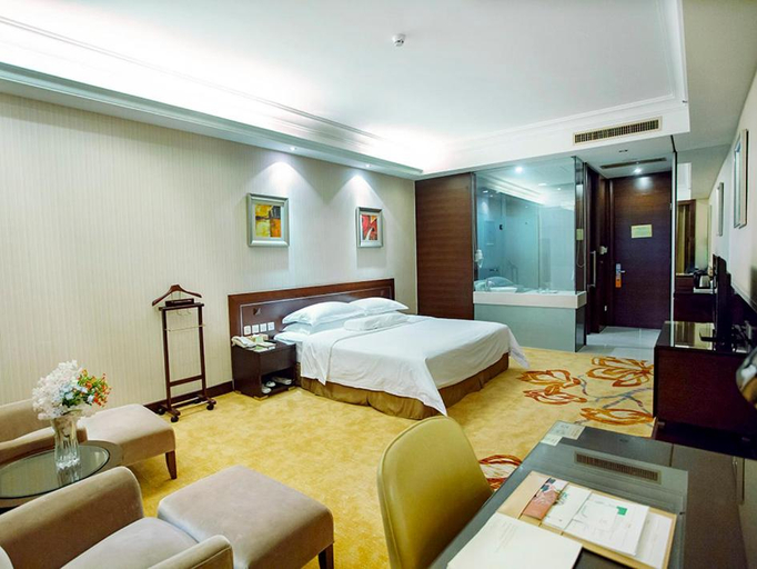 Bedroom 2, Vienna International Hotel Shenzhen Huanancheng Wanda Plaza, Shenzhen