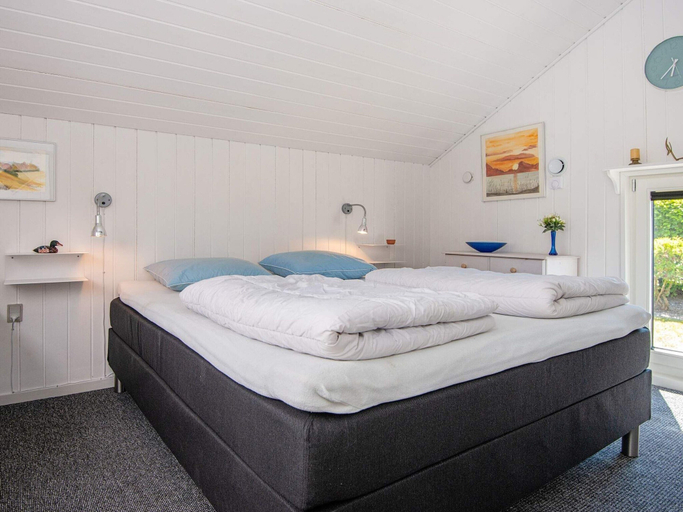 Bedroom 3, Captivating Holiday Home in Ulfborg near Sea, Holstebro