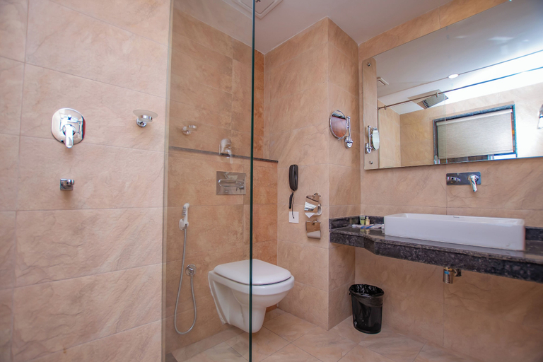 Bathroom 5, Hotel Pokhara Village & SPA, Gandaki