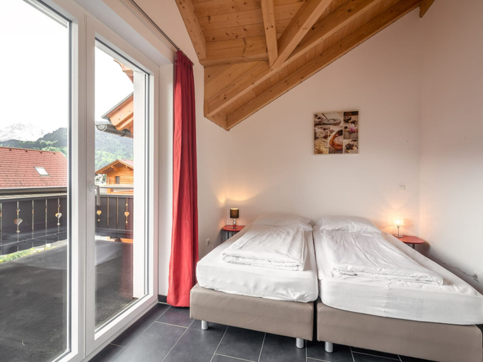 Bedroom 4, Spacious Chalet in Kötschach-Mauthen near Ski Area, Hermagor