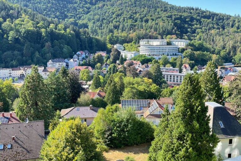 View from property 2, Compact Apartment in Bad Herrenalb With Forest Views, Calw