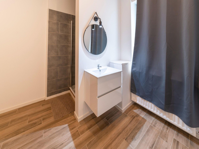 Bathroom 3, Mansion with Pool & Bar, Liège