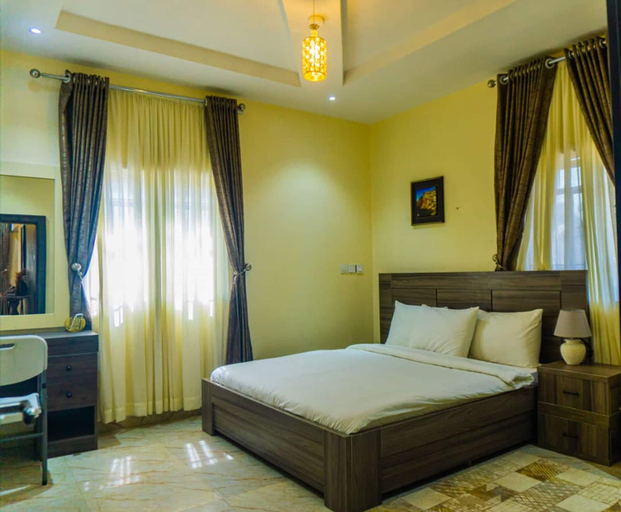 Bedroom 3, Grey Top Apartment, AbujaMun