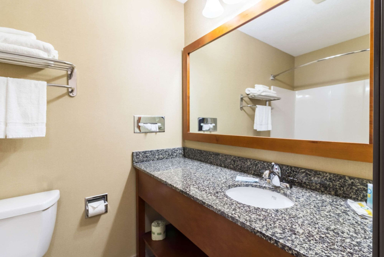 Bathroom 4, Quality Inn Marshall near University, Lyon
