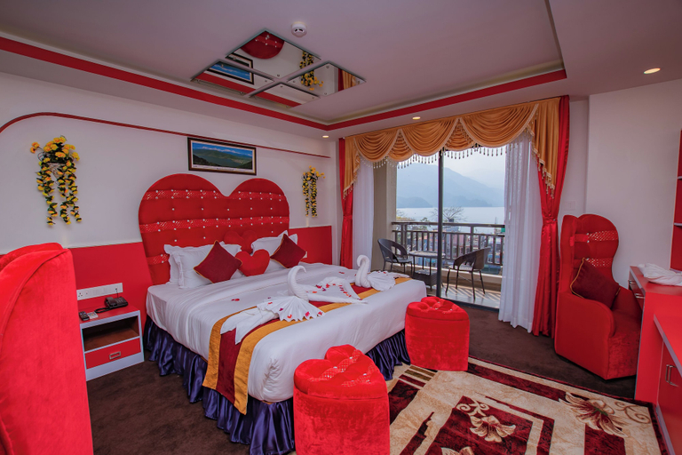 Bedroom 3, Hotel Pokhara Village & SPA, Gandaki