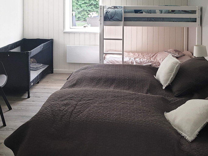 Bedroom 2, Holiday Home in Væggerløse, Guldborgsund
