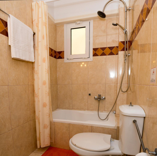 Bathroom 3, Vrokastro Apartments, Crete