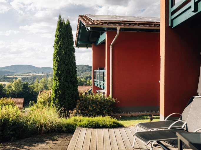 Exterior & Views 2, Ferienhaus mit Sauna im Bayerischen Wald, Regen