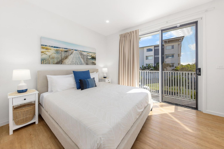 Bedroom 3, Waves Beach House, Maroochy - Coastal North