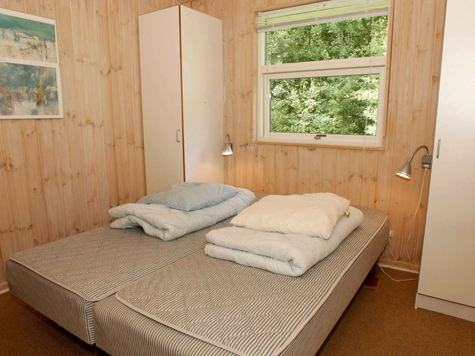 Bedroom 2, Beautiful Holiday Home in Hasle Near Sea, Bornholm