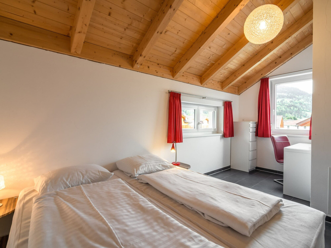 Bedroom 2, Spacious Chalet in Kötschach-Mauthen near Ski Area, Hermagor