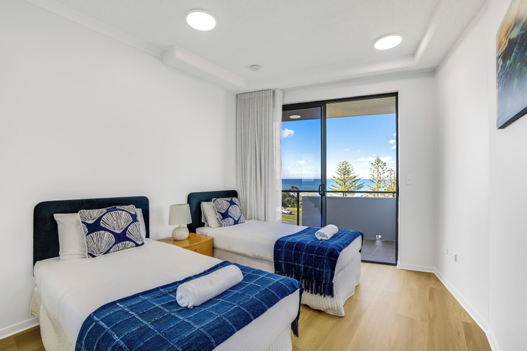 Bedroom 4, Meridian Alex Beach Apartments, Maroochy - Mooloolaba