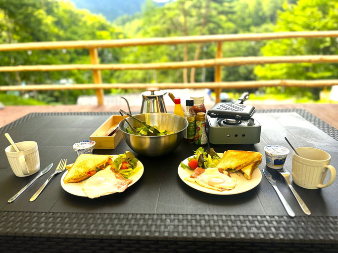 Food & Drinks 5, Glamping La Fonte, Kōshū