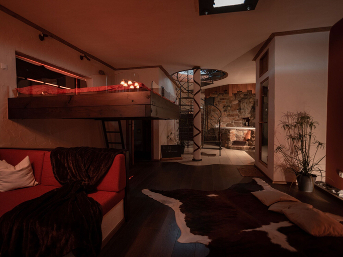 Bedroom 3, Ferienhaus mit Sauna in Viechtach, Regen