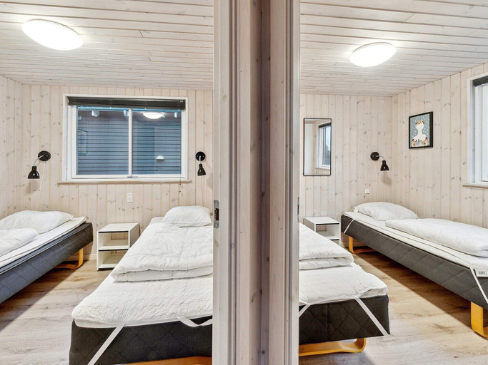 Bedroom, 5 Star Holiday Home in Vejby, Gribskov