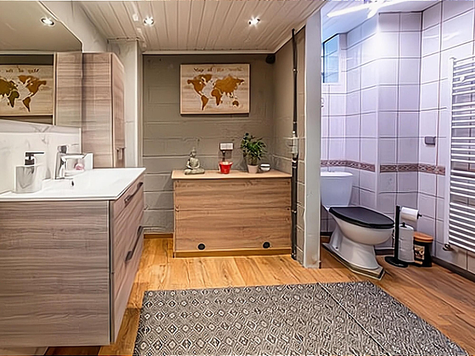 Bathroom 3, Holiday Home With hot tub in Vielsalm, Luxembourg