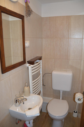 Bathroom 2, Szent Ivan Vendeghaz, Tata