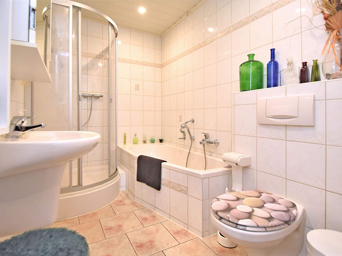 Bathroom, Ferienwohnung Christina in Friedrichroda, Gotha