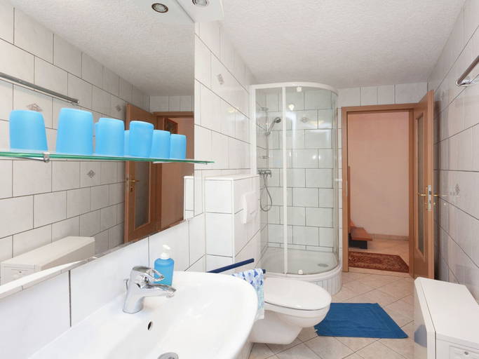 Bathroom 5, Meadow View Cottage in Winterstein Thuringia near Ski Area, Gotha
